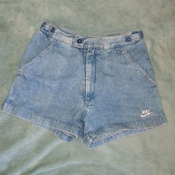 Short en Jeans Vintage Tennis 80's 🎾 Challenge Court Nike - Taille S