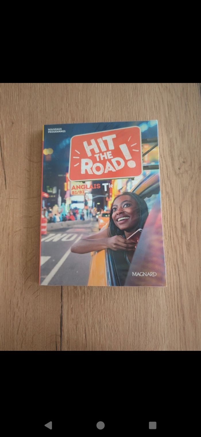 Livre hit the road anglais terminale magnard
