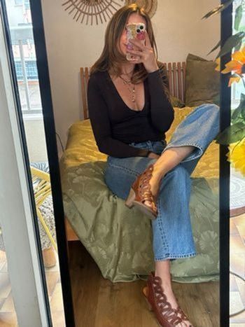 Chaussures talons ouvertes devant ✨