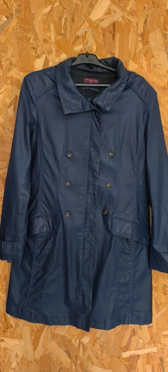 Trench coat imper one step