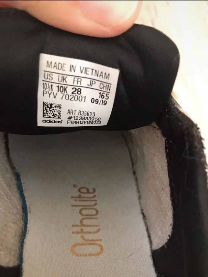 Baskets adidas taille 28 - photo numéro 6