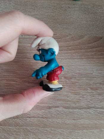 Sublime schtroumpf ancien golfeur