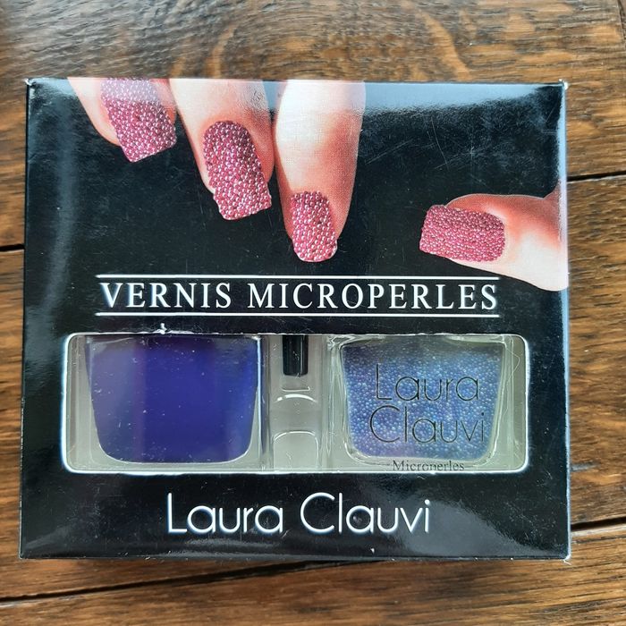 Lot 3 vernis caviar microperles Laura Clauvi NEUFS - photo numéro 8