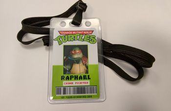 Badge Tortue Ninja - Raphael
