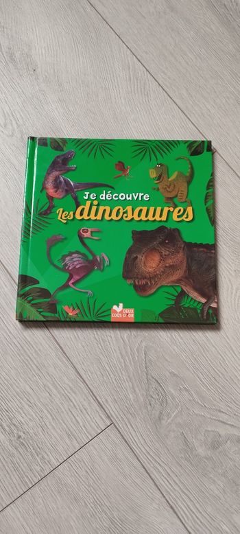 Livre je découvre les dinosaures 