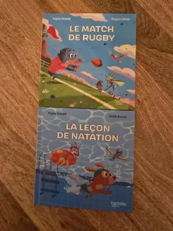 Lot 2 livres enfants
