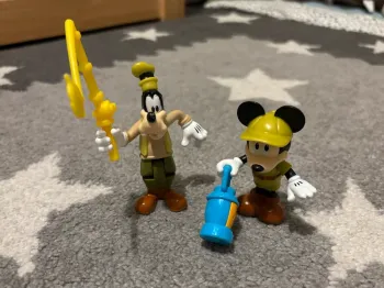 Figurine Mickey et Dingo