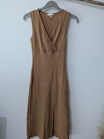 Robe allaitement camel