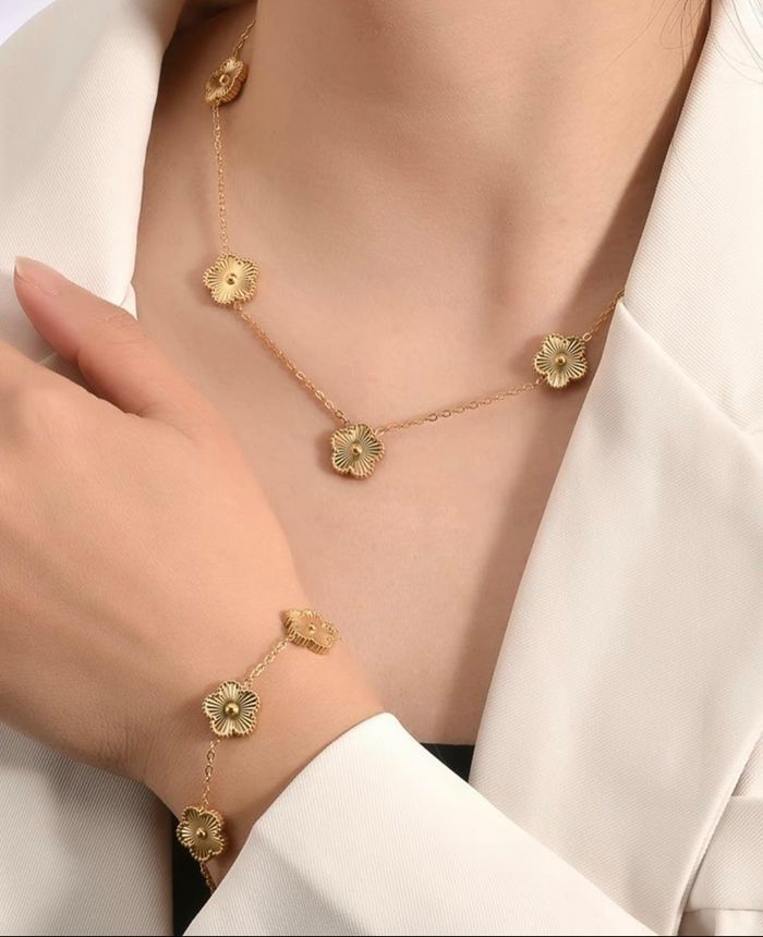 Parure trèfle