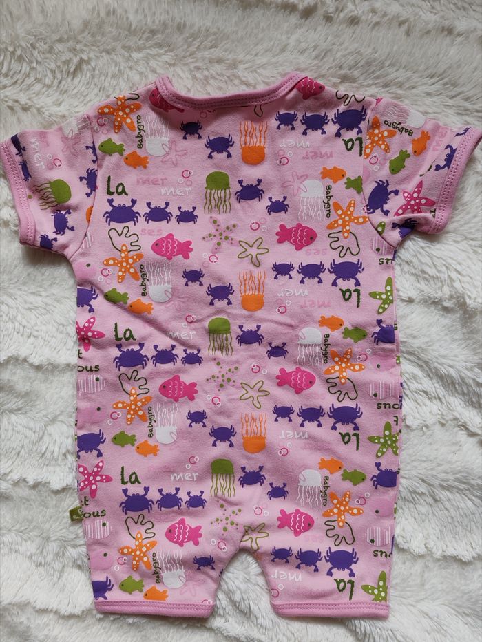 Combi short 6 mois Babygro - photo numéro 2