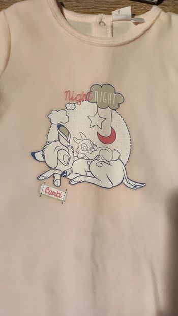 pyjama en velours tout doux taille 24 mois, 86 cm