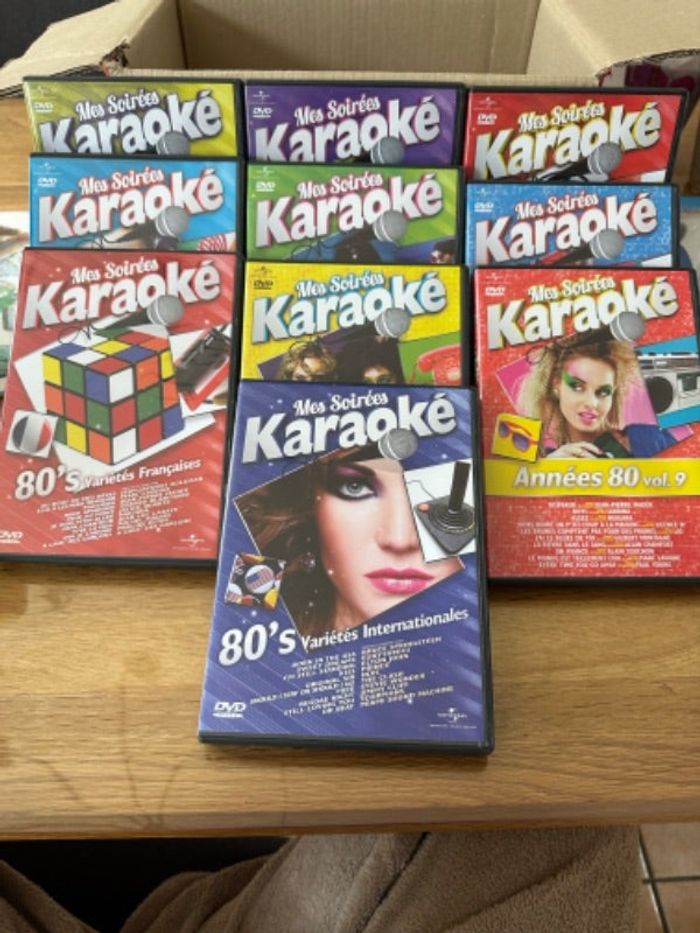 10 DVD Karaoké
