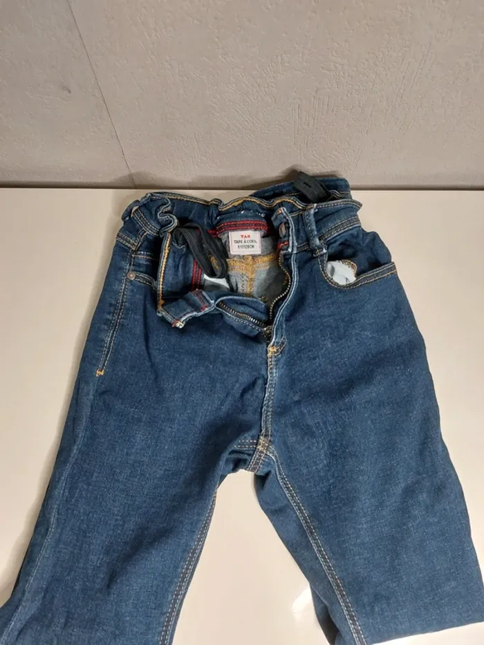 Pantalon jeans bleu skinny " Tape à l'oeil" - photo numéro 2