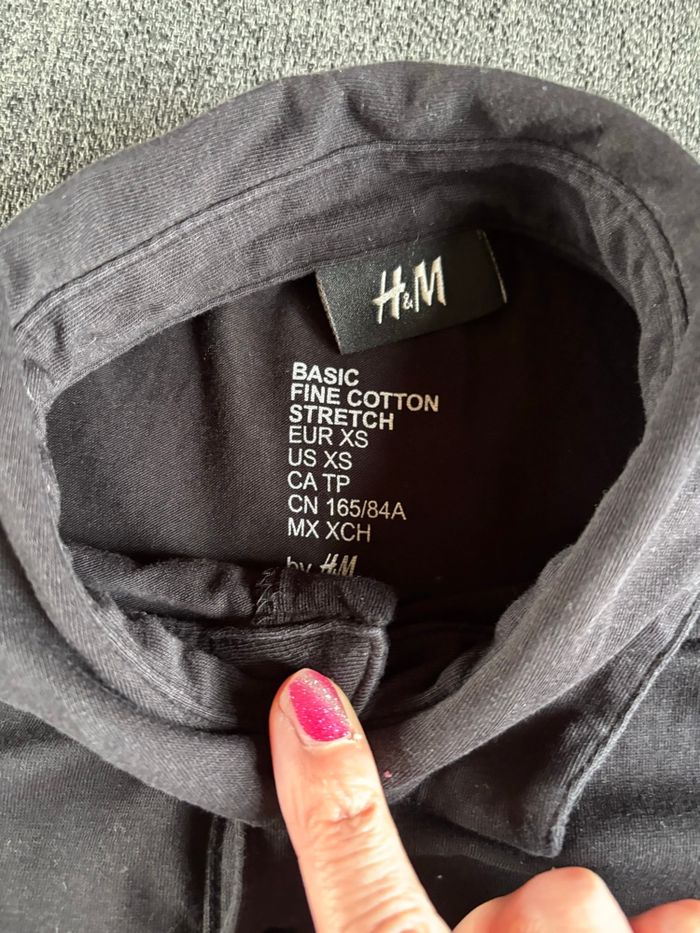 Tee shirt homme XS col polo H&M - photo numéro 2