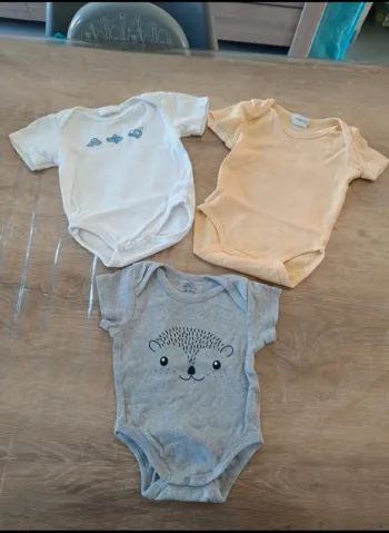 Lot de 3 bodies 3 mois