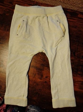 Pantalon vert anis 23 mois Dpm