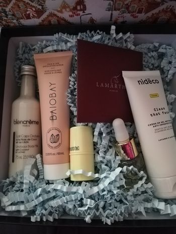 Biotyfull box bleu Noël neuve