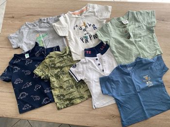 Lot 17 pièces été garçon 3 mois