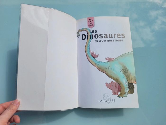 Du Tac au tac, livre Les Dinosaures en 200 Questions - photo numéro 4
