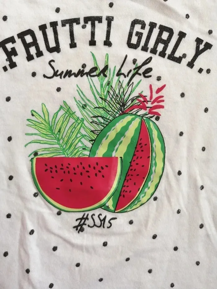 Lot de 6 t-shirts fille 3 ans - photo numéro 3