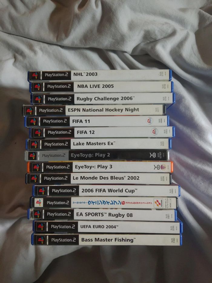 Lot jeu PlayStation 2 ps2
