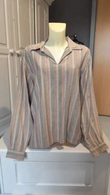 Chemise homme/femme hiver/printemps lin et coton T42 - Kiabi Casual