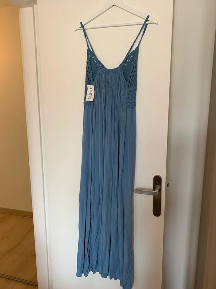 Robe crochet bleu 38 - photo numéro 5