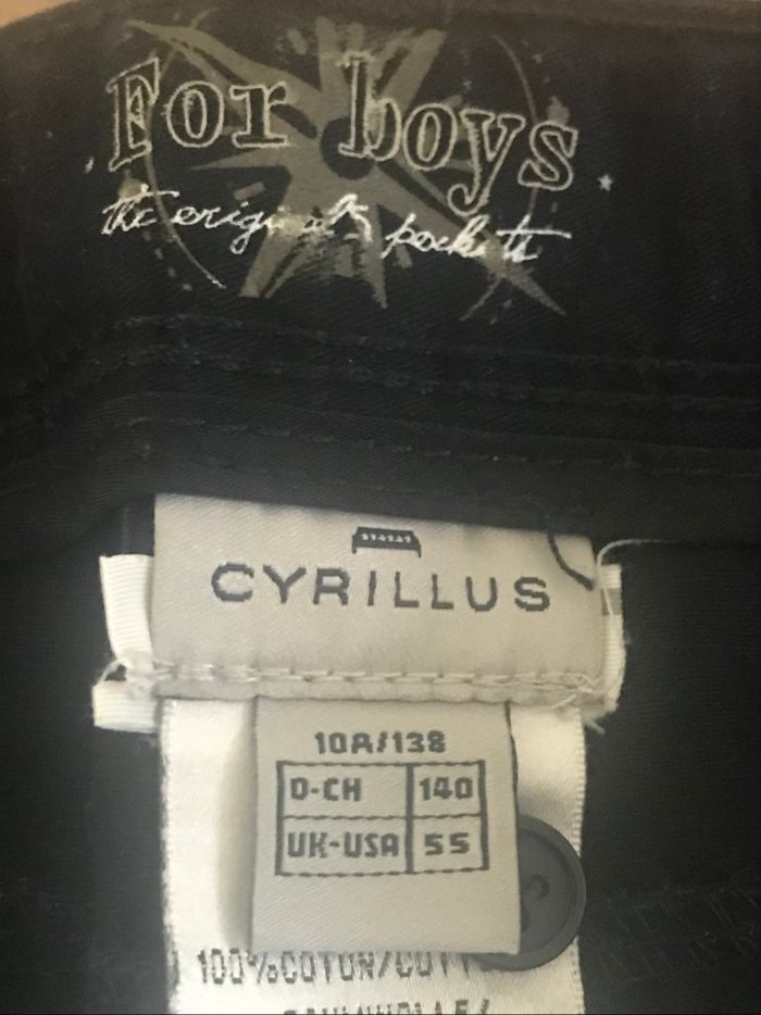 Pantalon marine Cyrillus 10 ans NEUF - photo numéro 3