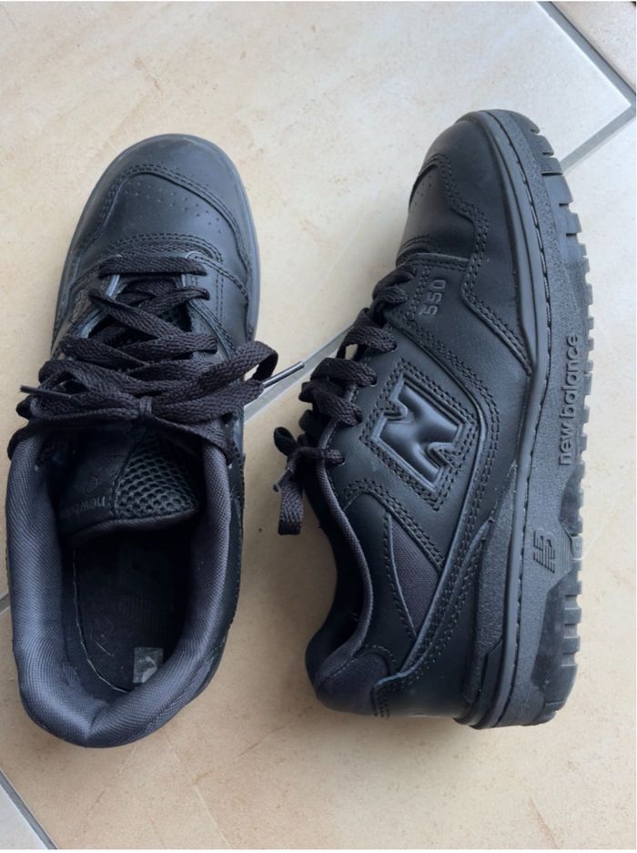 New Balance 550 Full black - photo numéro 4