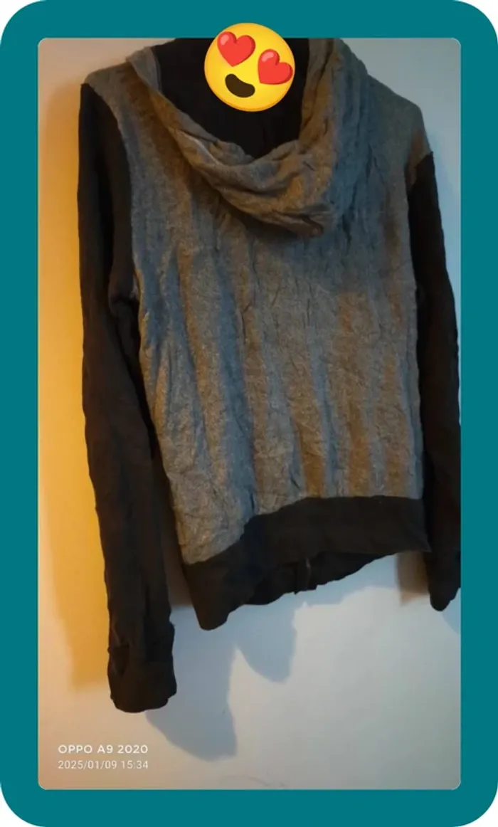 Sweat à capuche femme, vintage - photo numéro 6