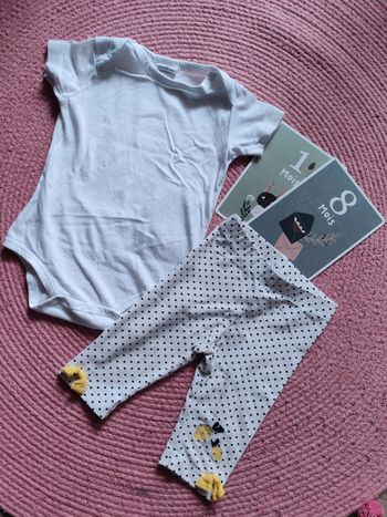 Ensemble body et legging bébé fille Orchestra 18 mois