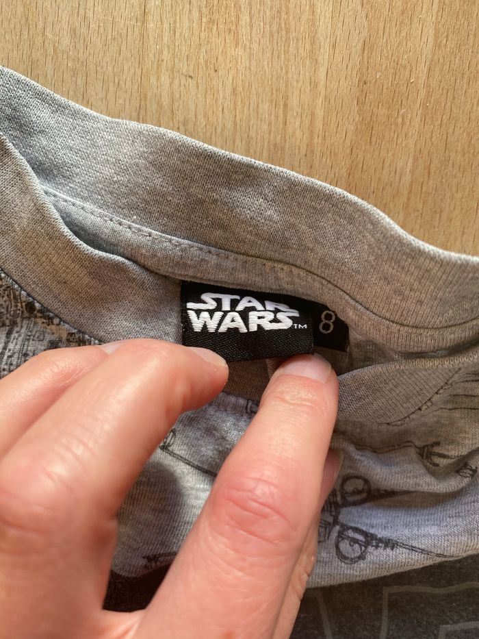 T shirt star wars 8 ans