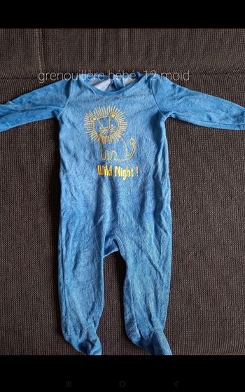 Grenouillère bébé