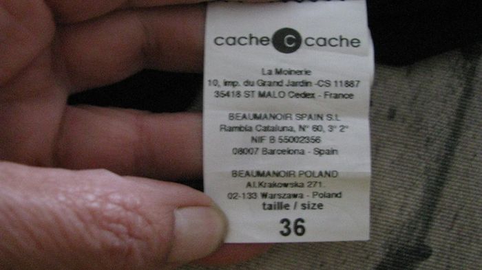 robe cache cache t36 - photo numéro 6