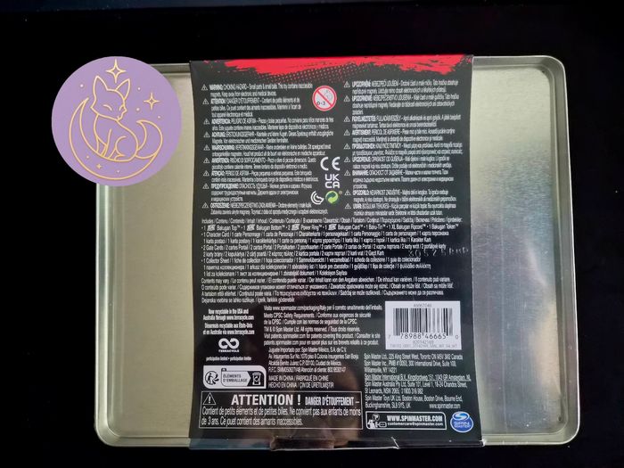 Bakugan baku Tin 3.0 Special Attack Mantid Neuf sous blister - photo numéro 2