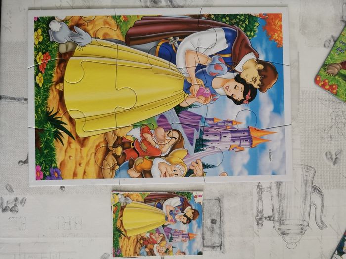 Lot de 6 puzzles disney - photo numéro 2