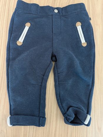 Pantalon bleu, 12 mois Okaïdi