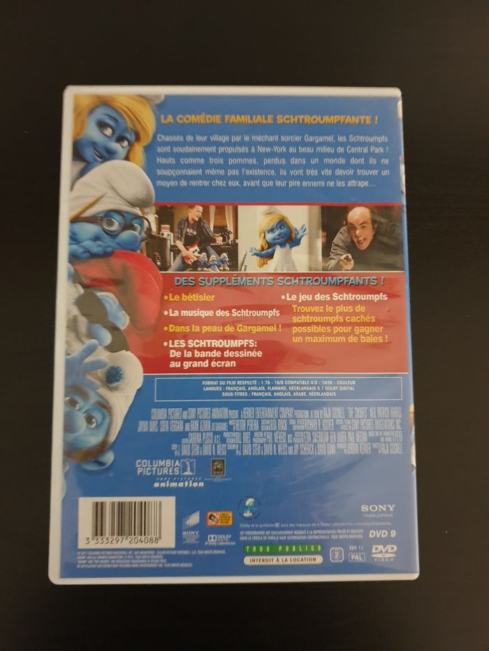 Lot de 4 DVD de films enfant / long métrage dessin animé - photo numéro 6