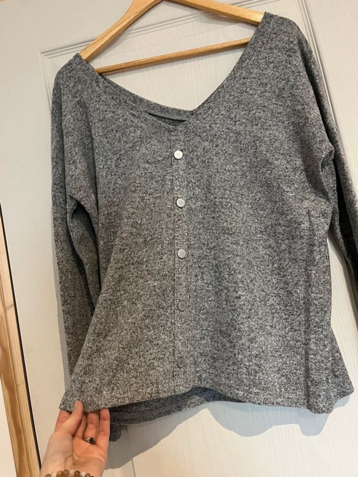Pull Col V Pimkie T38 - photo numéro 6