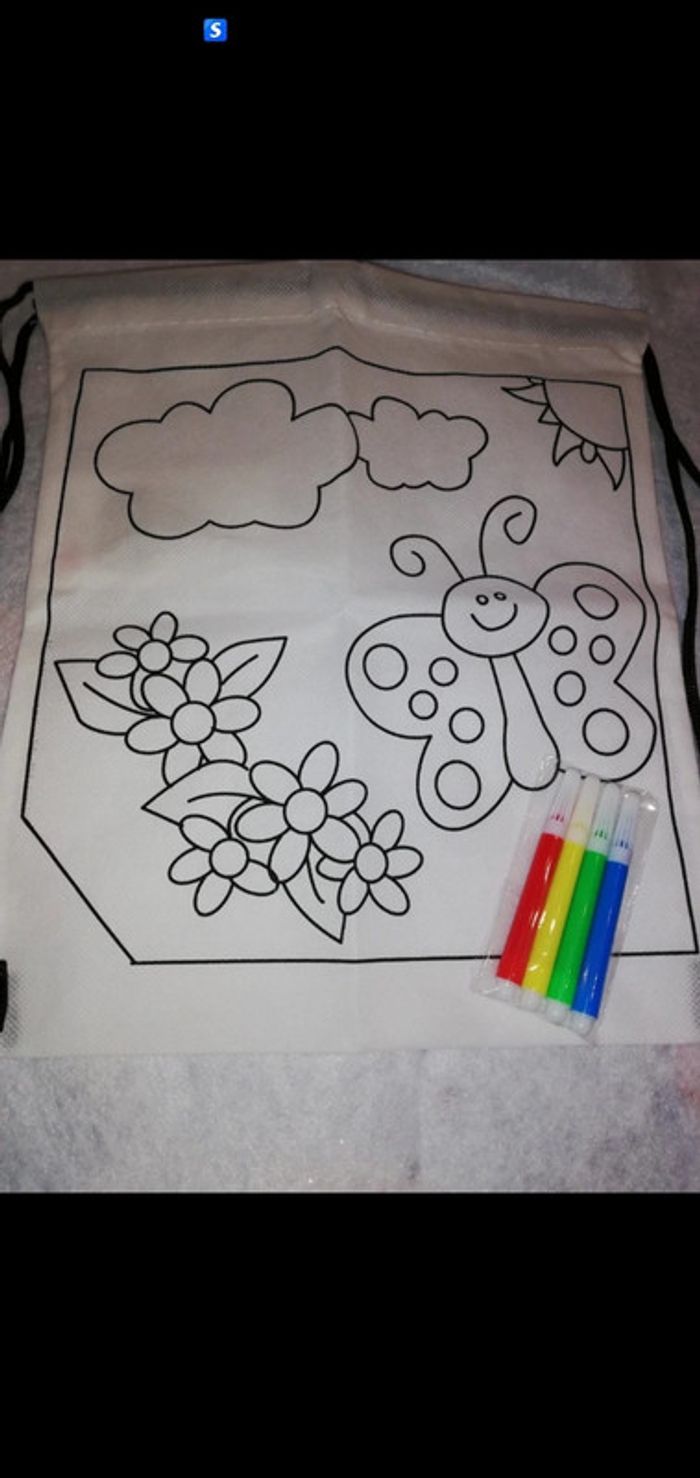 Petit sac à dos à colorier
4 petits feutres
Neuf - photo numéro 2