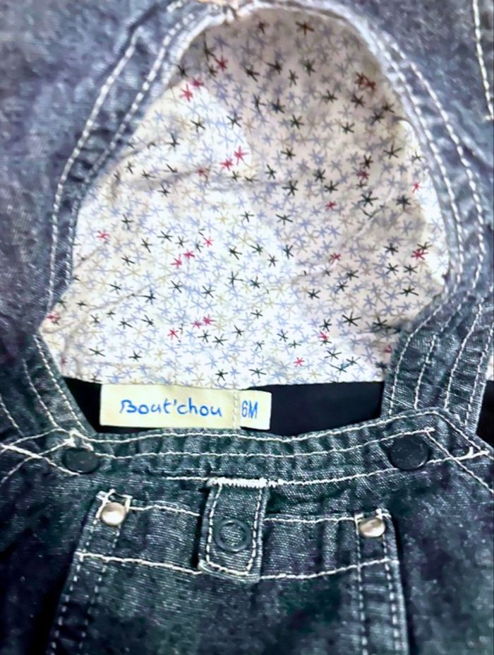Salopette en Jean Bébé Fille - Bout'chou - Taille 6 Mois - TBE ✨ - photo numéro 4