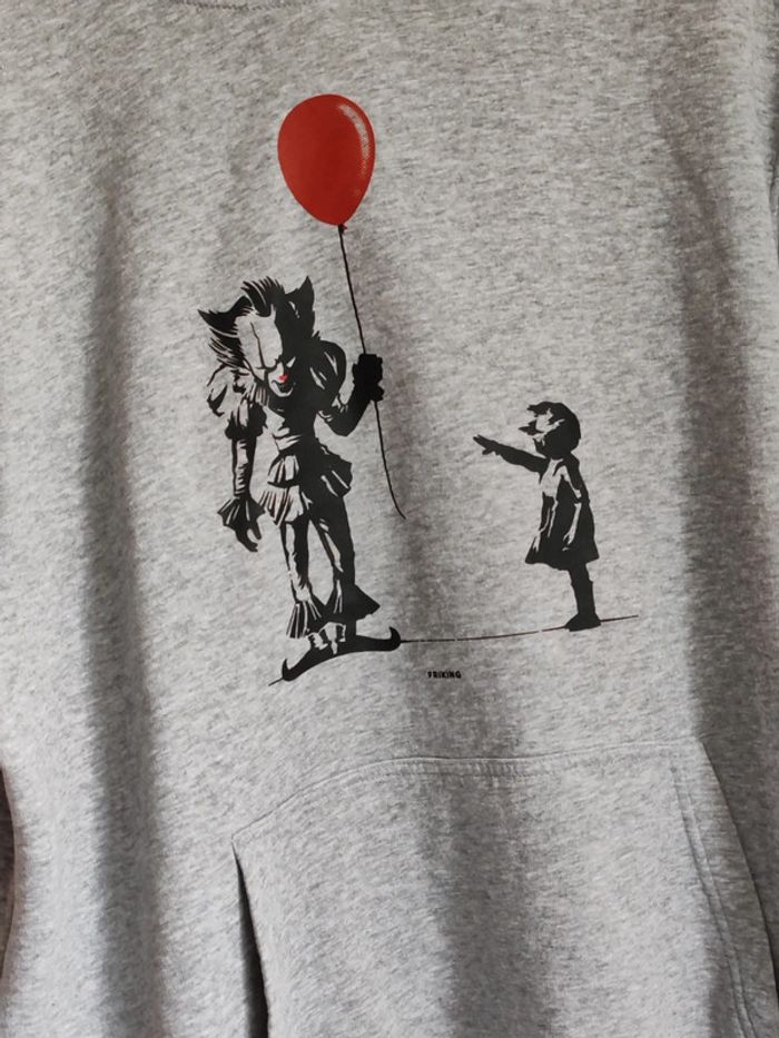 Sweat Friking manches longues avec capuche taille XL - photo numéro 3