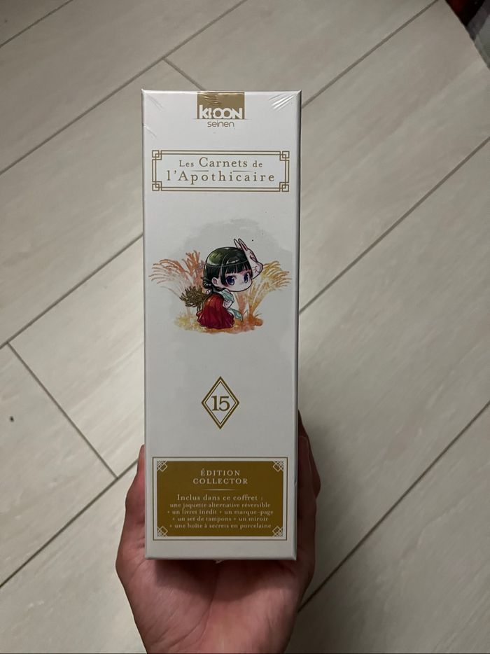 Coffret collector Les carnets de l'apothicaire tome 15 - photo numéro 4