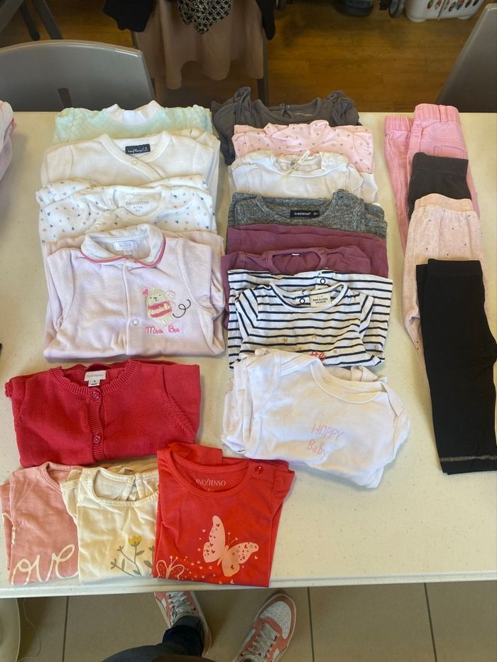Lot de vêtement bébé fille