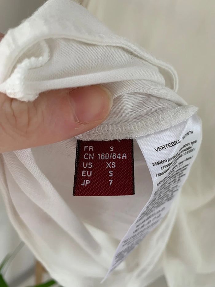 blouse Comptoir des Cotonniers blanc taille S - photo numéro 5