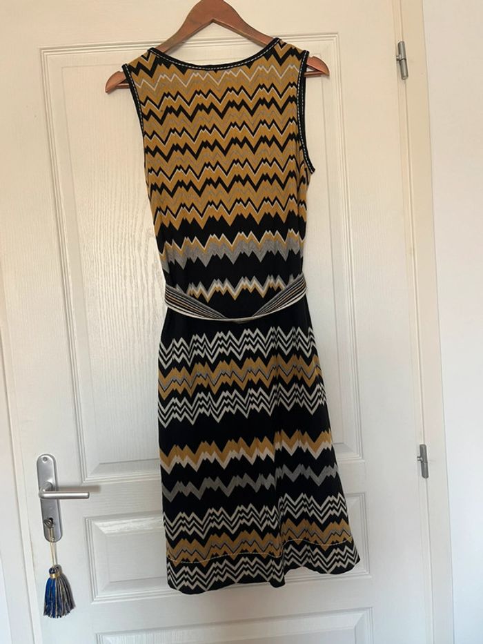 Robe Missoni vintage à chevrons – Taille 40 - photo numéro 3