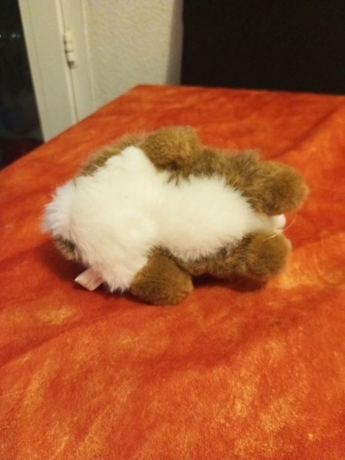 Peluche petit lapin cp international, 16 cm - photo numéro 3