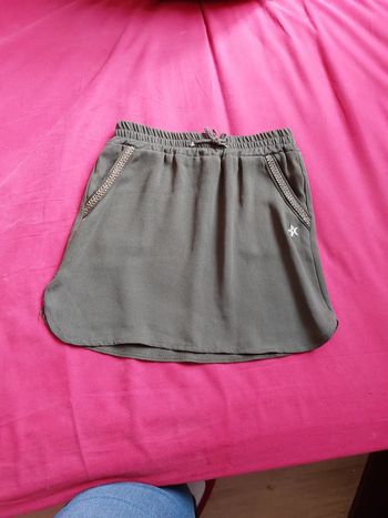 Jupe kaki 8 ans gemo