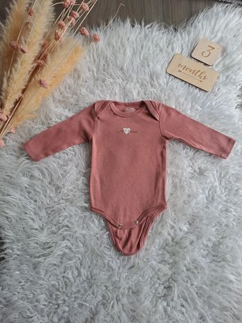 Bodie manches longues kiabi 3mois