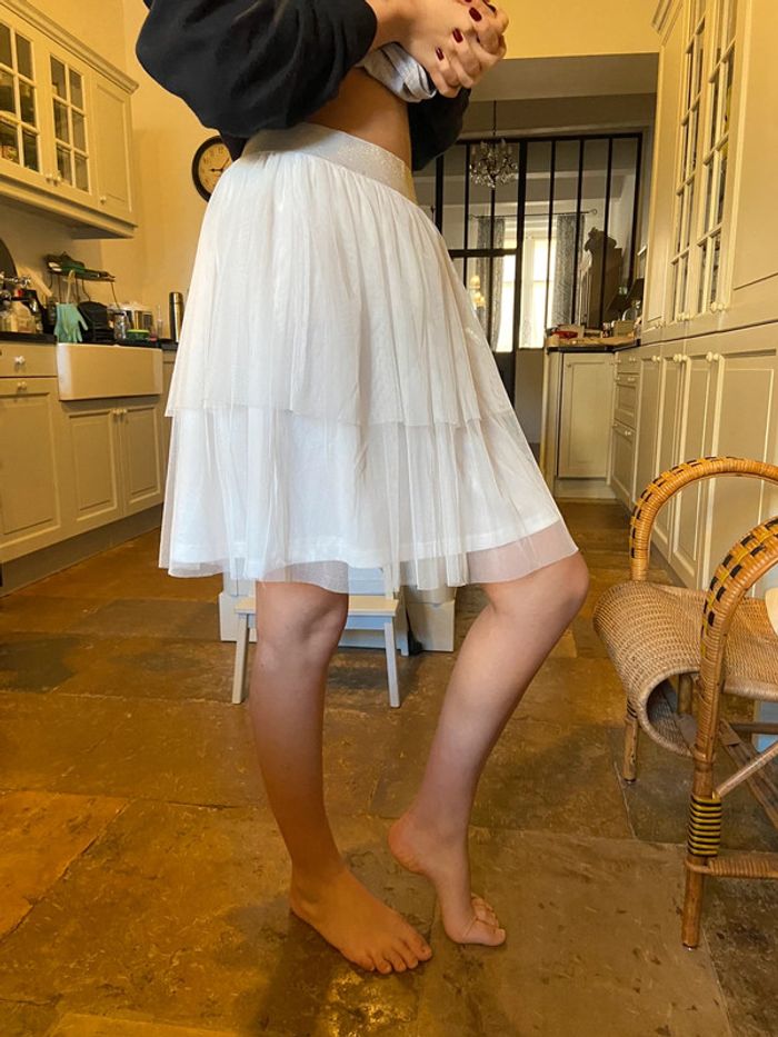 Jupe tutu en tulle crème Vero Moda taille M - photo numéro 14